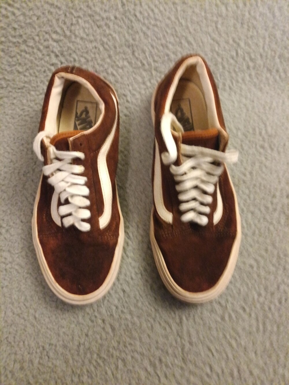 Vans Old Skool Brown Suede Classic Skate Sneaker 6 and 1/2